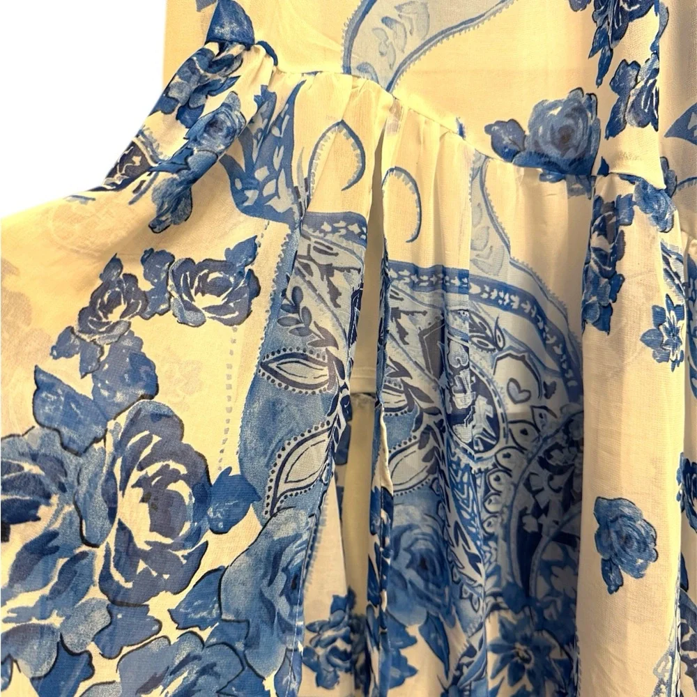 Flying tomato Blue Floral Maxi Dress - Picture 3 of 5
